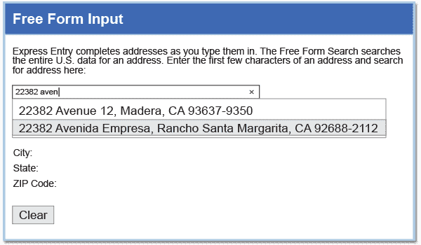 address-autocomplete-free-form-search-entry