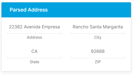 address-parsed
